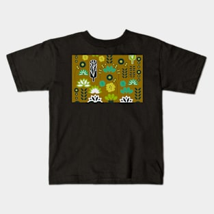 Abstract floral ground Kids T-Shirt